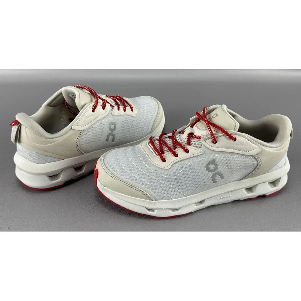 On X Zendaya Cloudzone Moon Sneakers Ivory Wolf 3WF30613045 Womens Comfort Sz 8